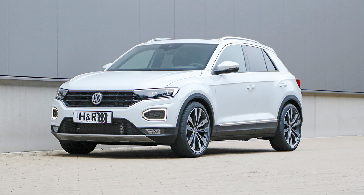 New products for VW T-Roc - H & R