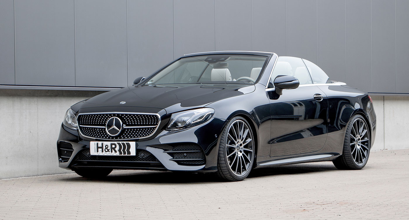 New products for Mercedes-Benz E-Class Cabriolet - H & R