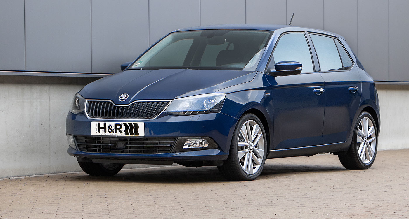 H&R Tieferlegungsfedern 29073-1 für Skoda Fabia