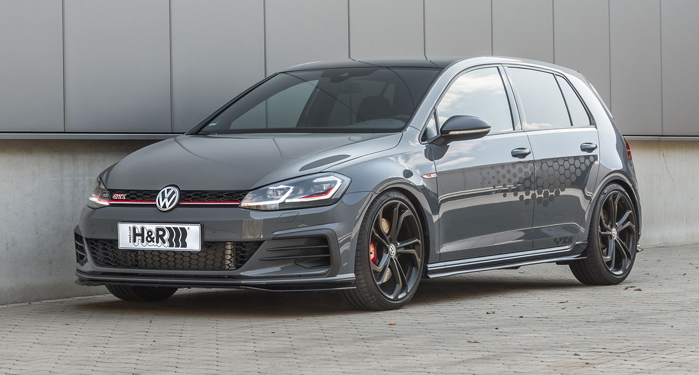 New products for VW Golf GTI TCR - H & R