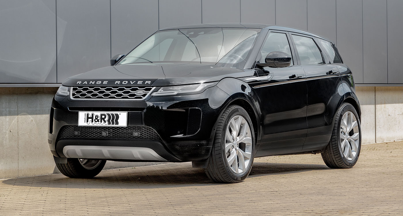 New products for Range Rover Evoque - H & R