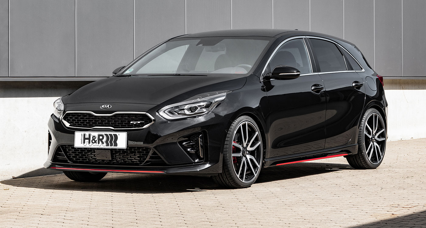 New products for Kia Ceed GT - H & R
