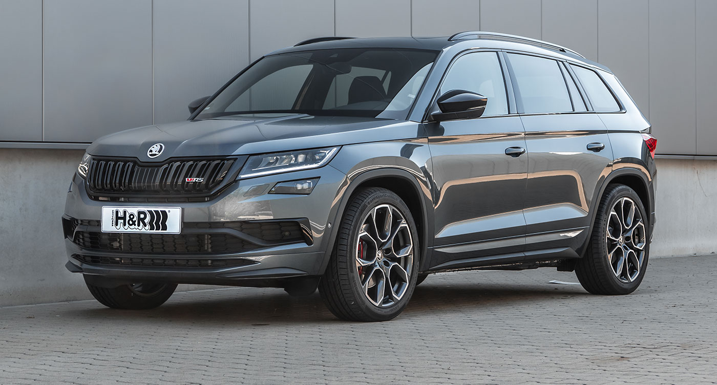 New products for Skoda Kodiaq RS - H & R