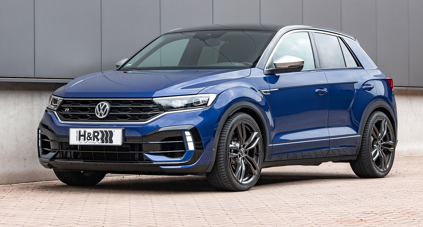 New products for VW T-Roc R - H & R