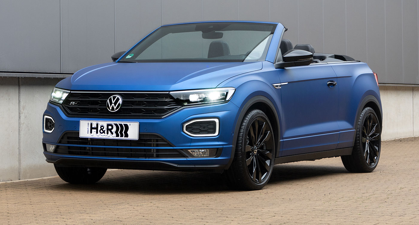 Neue Produkte für VW T-Roc Cabrio - H & R