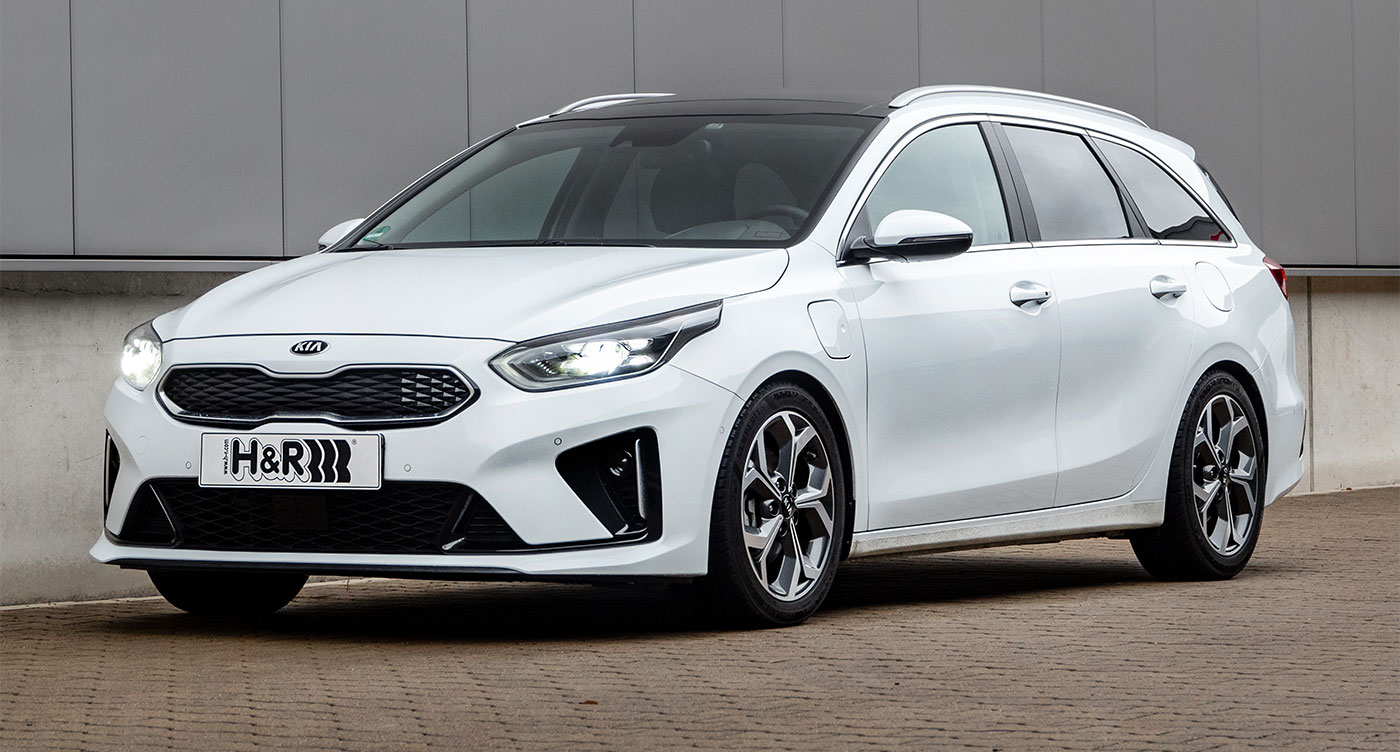 New products for KIA Ceed Sportwagon - H & R