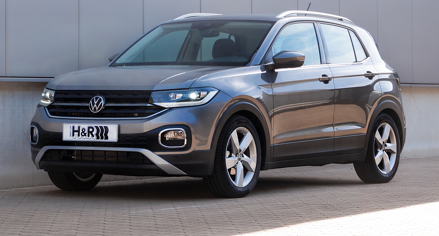 Tieferlegungsfedern für VW T-Cross - H & R