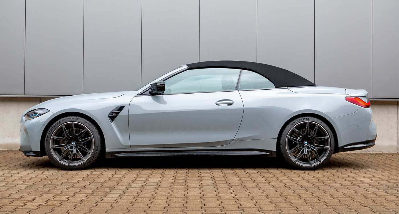 Lowering springs for BMW M4 Competition Convertible H & R