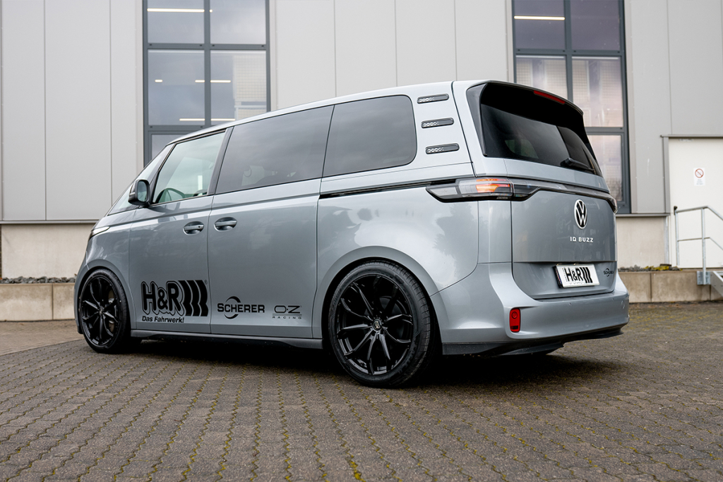 Eagerly awaited H&R coil over suspension for the VW ID.BUZZ H & R