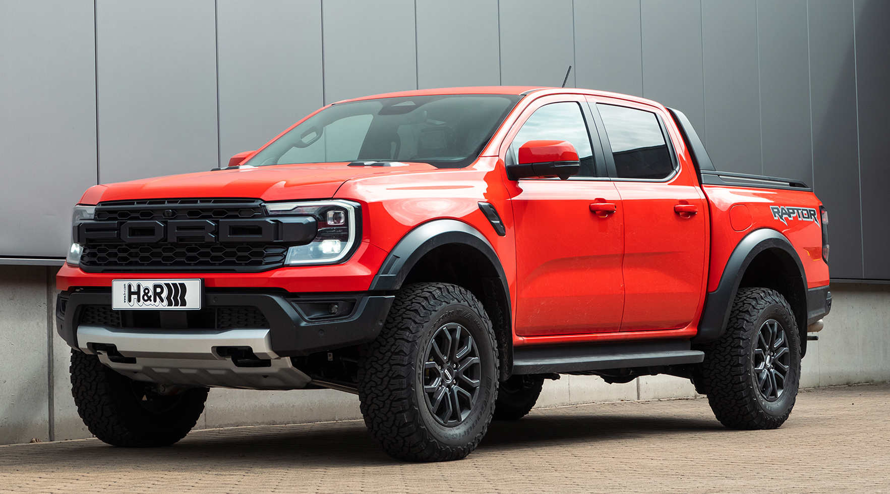 H&R Höherlegungsfedern für den neuen Ford Ranger Raptor - H & R