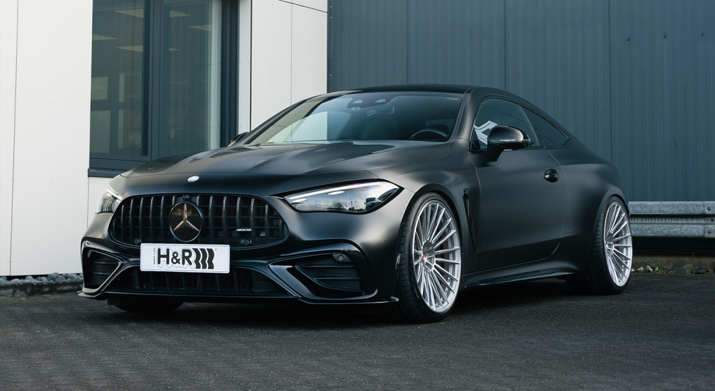 Mercedes Benz CLE 53 AMG with H&R height adjustable springs - H & R