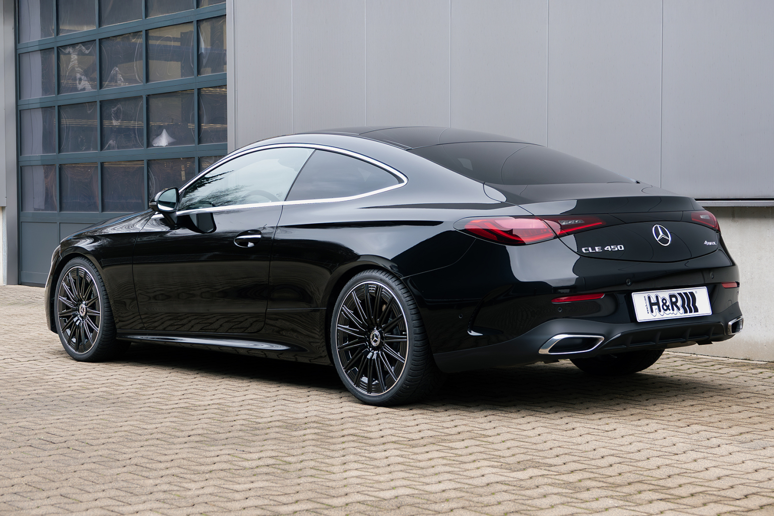 Type 450 H&R lowering springs for Mercedes-Benz CLE 450 4MATIC Coupé ...